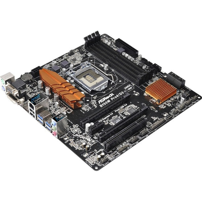 ASRock B150M Pro4/D3 Desktop Motherboard - Intel B150 Chipset - Socket H4 LGA-1151 - Micro ATX ASRock B150M Pro4/D3 Desktop Motherboard - Intel B150 Chipset - Socket H4 LGA-1151 - Micro ATX